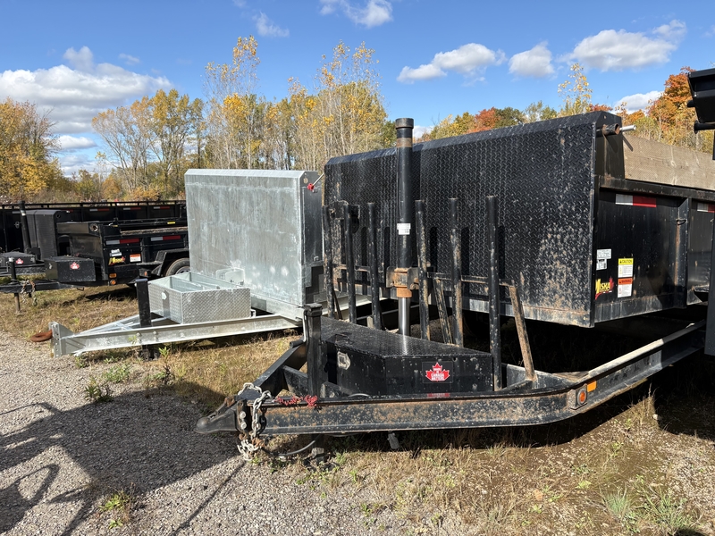 Cargo, Utility Trailers  2023 Miska 7 Ton Contractor Dump Trailer Photo